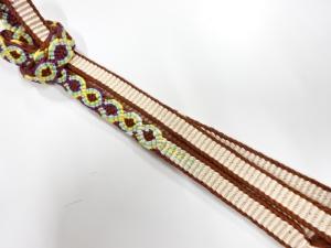 正絹　手組帯締め